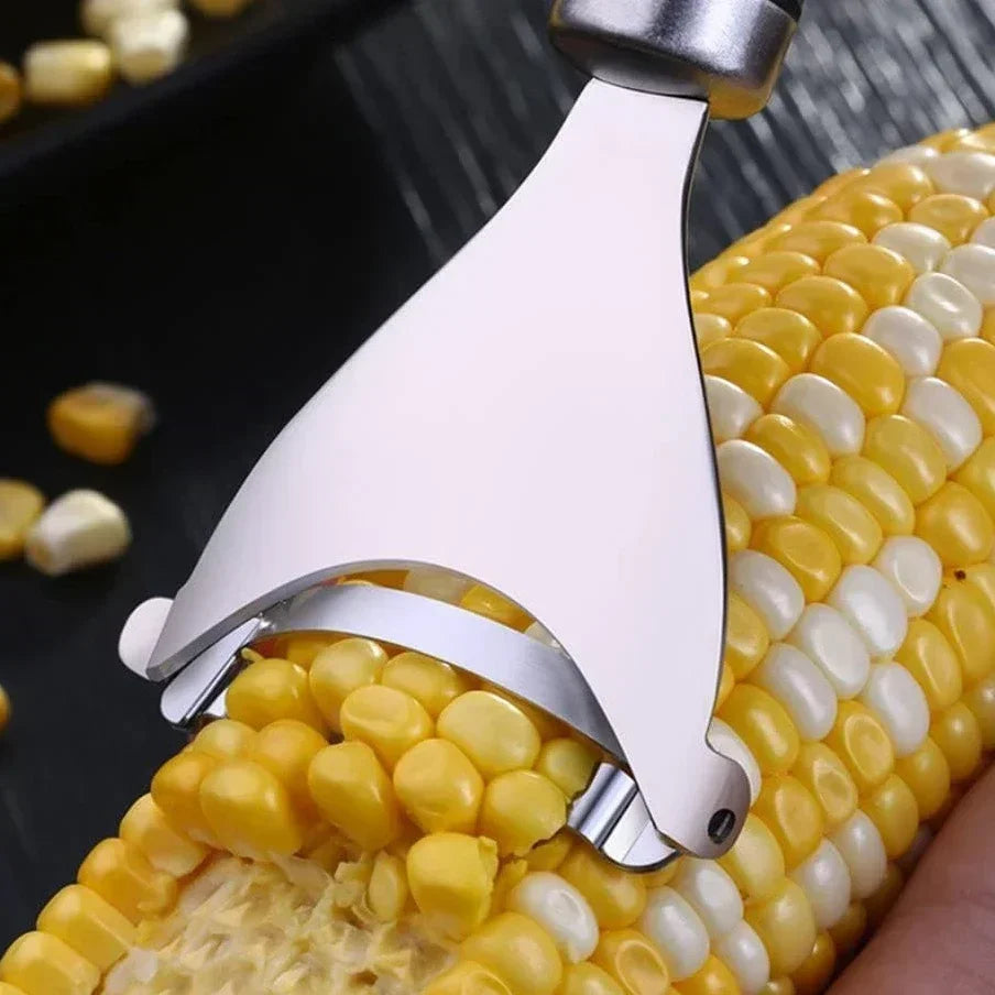 Stainless Steel Corn Stripper Manual Corncob Shaver Planer Thresher Strippers Melon Fruit Pelling Cutter Kitchen Accessories