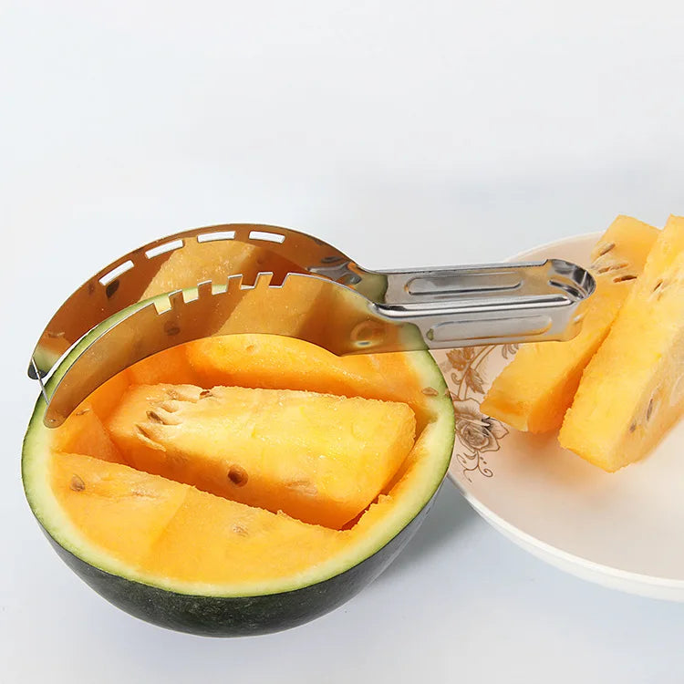 Stainless Steel Windmill Watermelon Cutter Artifact Salad Fruit Slicer Cutter Tool Watermelon Digger Kitchen Accessories Gadgets