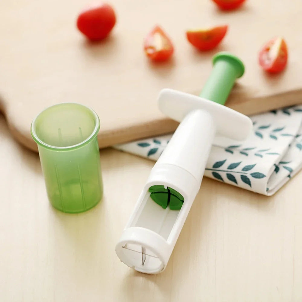 Tomato Slicer Cutter Grape Tools Cherry Fruit Salad Splitter Artifact for Toddlers Small Kitchen Accessories Cut Gadget for Baby