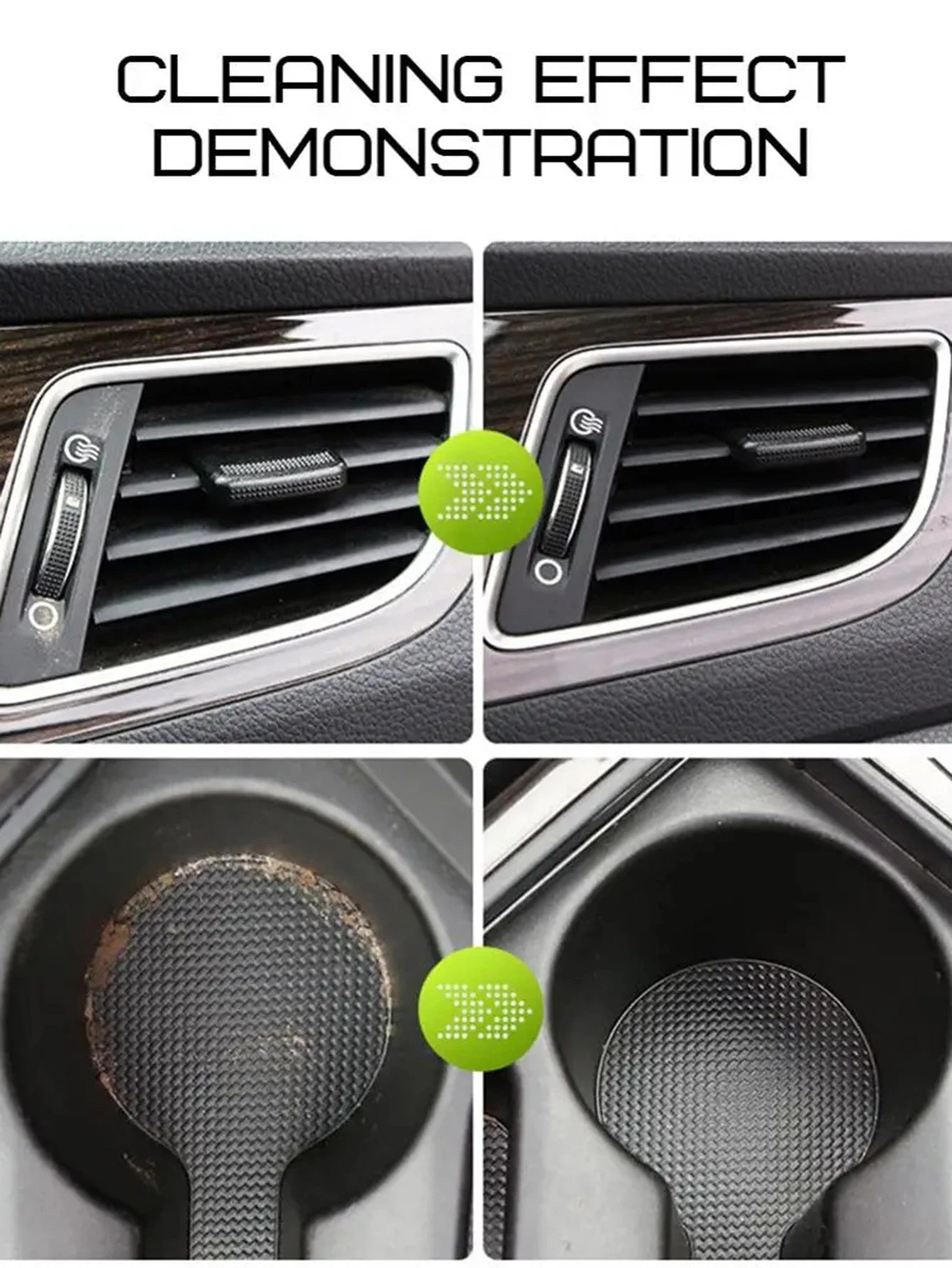 Car Cleaning Gel Air Vent Dashboard Laptop Keyboard Magic Car Wash Interior Dust Dirt Mud Gap Reusable Cleaning Slime Wash Tool