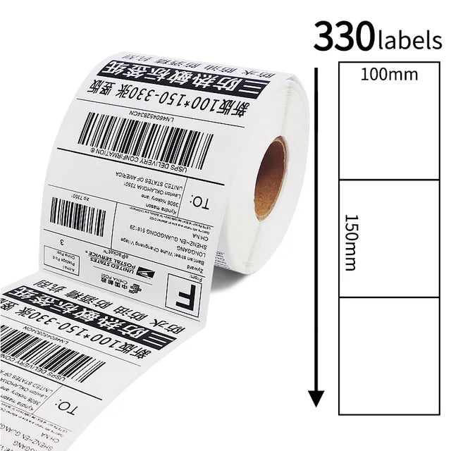 Jetland Thermal Shipping Labels