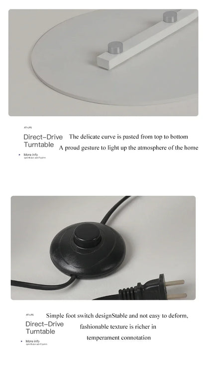 Nordic LED Corner Light Arc RGB Floor Lamps Black White C APP Remote Floor Lights Stand Light for Dining Living Room Decor