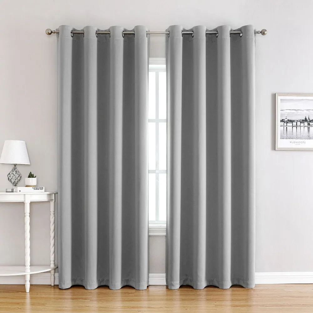 Modern Curtains Screen for Living Room High Shading Curtain 90% for Blackout Bedroom Curtain Thick Blinds Drapes Door Bathroom