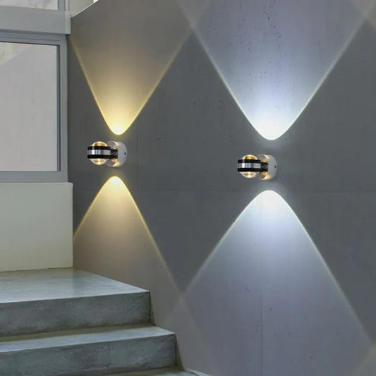 Up Down Wall Lamp LED Modern Indoor Hotel Decora Light Living Room Bedroom Bedside TV Background Aisle Wall Sconce Lighting