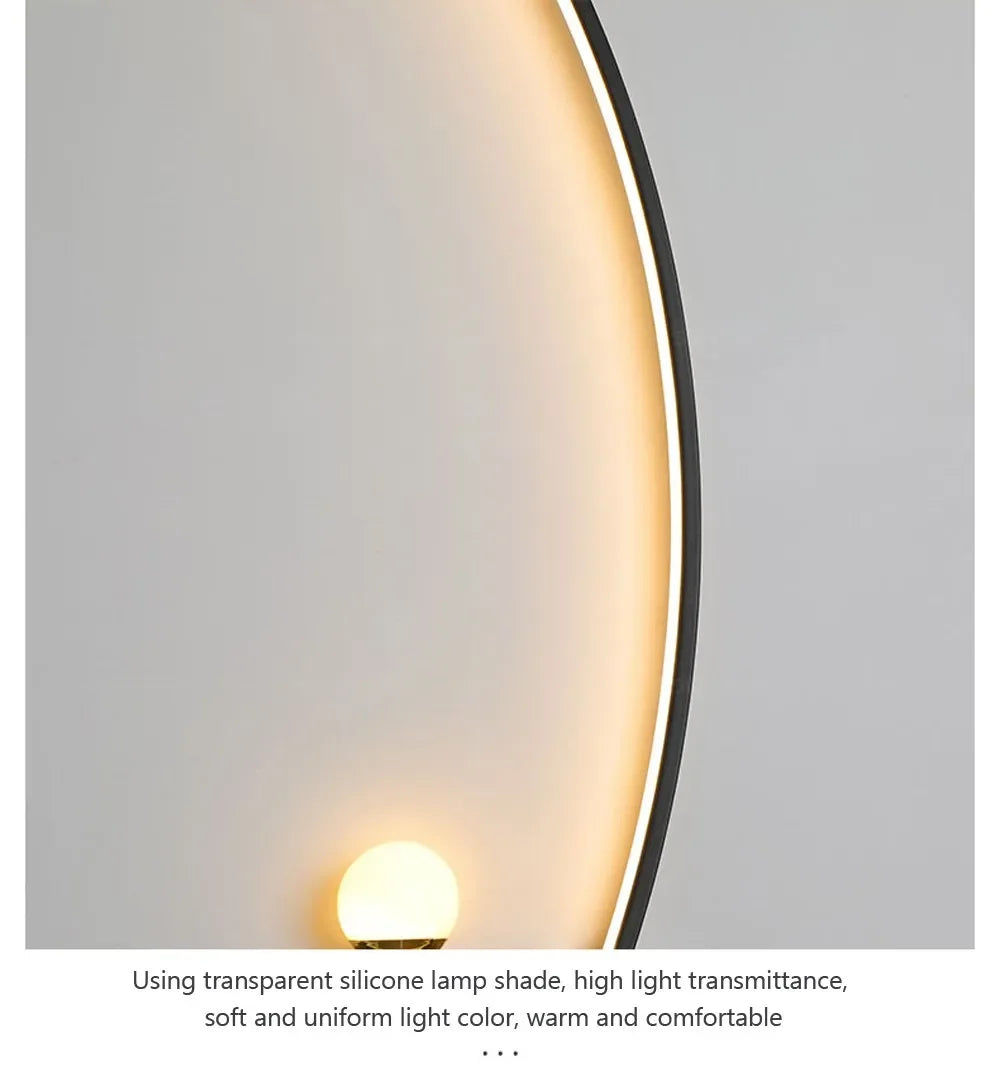 Wall Lamp LED Remote Control Home-Appliance Sconce For Living Room Bedroom Bedside Modern Indoor Decorative Lighting Luminaires