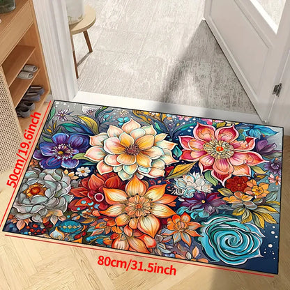 【1000g/m2 thicken】1pc Non-slip Resistant Rug, Machine Washable, Waterproof Carpet Entryway Living Room Bedroom, Outdoor Patio