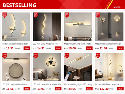 Wall Lamp LED Remote Control Home-Appliance Sconce For Living Room Bedroom Bedside Modern Indoor Decorative Lighting Luminaires