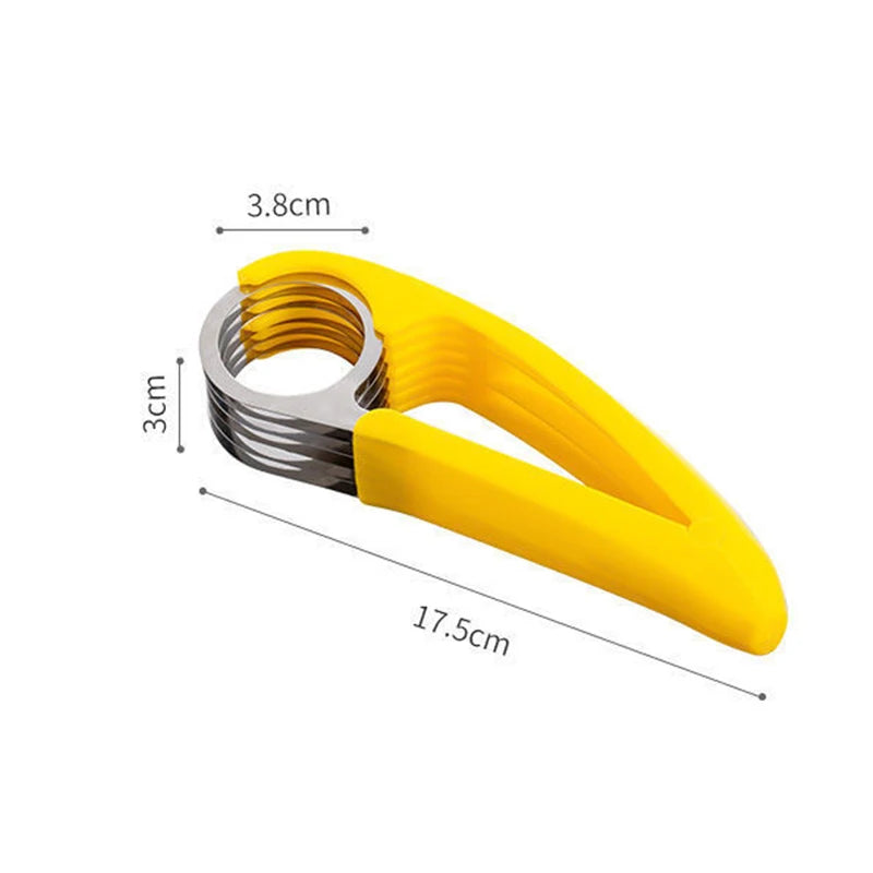 Banana Slicer Fruit Vegetable Sausage Slicer Sausage Chopper Fruit Cutter Cucumber Salad Cutter Food Processors Kitchen Cooking