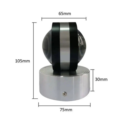 Up Down Wall Lamp LED Modern Indoor Hotel Decora Light Living Room Bedroom Bedside TV Background Aisle Wall Sconce Lighting