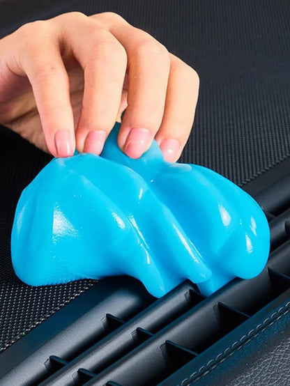 Car Cleaning Gel Air Vent Dashboard Laptop Keyboard Magic Car Wash Interior Dust Dirt Mud Gap Reusable Cleaning Slime Wash Tool