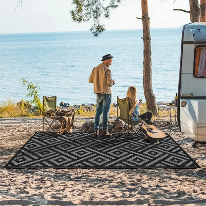 Outdoor Rug, Waterproof Mat, Reversible Plastic, Outdoor Rug