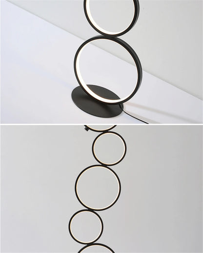 Nordic Led Floor Lamp for Living Room Touch Switch 3 Levels Dimming Metal Iron Decoration Home Corner Stand Lighting