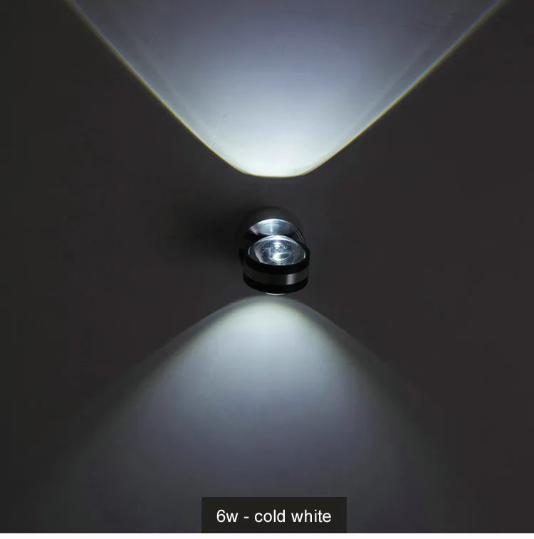 Up Down Wall Lamp LED Modern Indoor Hotel Decora Light Living Room Bedroom Bedside TV Background Aisle Wall Sconce Lighting