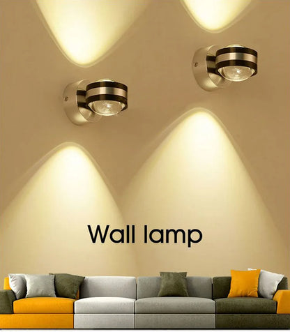 Up Down Wall Lamp LED Modern Indoor Hotel Decora Light Living Room Bedroom Bedside TV Background Aisle Wall Sconce Lighting