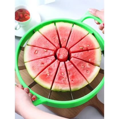 Manual Watermelon Slicers Cutter Stainless Steel Creative Labor-Saving Fruit Slicing Tool Large Fruit Dividers Kitchen Gadgets