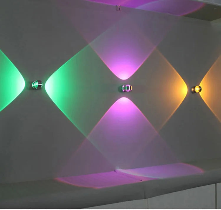 Up Down Wall Lamp LED Modern Indoor Hotel Decora Light Living Room Bedroom Bedside TV Background Aisle Wall Sconce Lighting