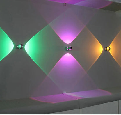 Up Down Wall Lamp LED Modern Indoor Hotel Decora Light Living Room Bedroom Bedside TV Background Aisle Wall Sconce Lighting