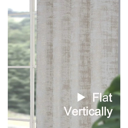 White Soft Velvet Curtains 95 Inch Length Luxury Bedroom Curtains Gold Foil Print Window Curtains for Living Room Set of 2