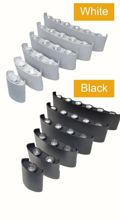 LED Wall Lamp Outdoor Waterproof IP65 Interior Wall Light 4W6W 8W 10W Garden Lights Aluminum Bedroom Living Room Stairs Lighting
