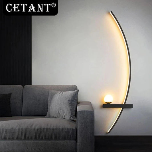 Wall Lamp LED Remote Control Home-Appliance Sconce For Living Room Bedroom Bedside Modern Indoor Decorative Lighting Luminaires