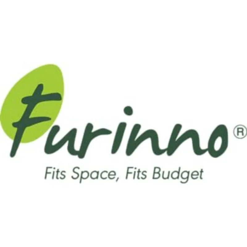 Furinno JAYA Large Stand for Up To 50-Inch TV, Columbia Walnut/Black/Dark Brown Tv Stand Living Room Furniture