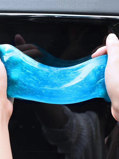 Car Cleaning Gel Air Vent Dashboard Laptop Keyboard Magic Car Wash Interior Dust Dirt Mud Gap Reusable Cleaning Slime Wash Tool