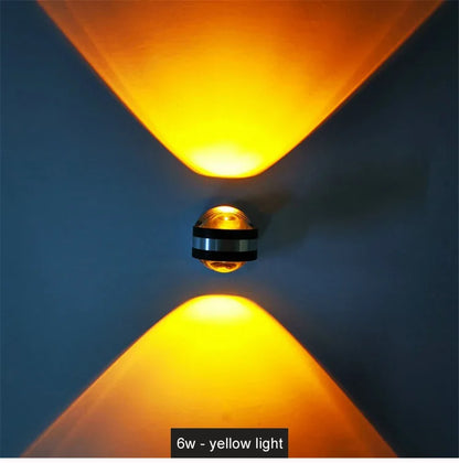 Up Down Wall Lamp LED Modern Indoor Hotel Decora Light Living Room Bedroom Bedside TV Background Aisle Wall Sconce Lighting
