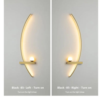 Wall Lamp LED Remote Control Home-Appliance Sconce For Living Room Bedroom Bedside Modern Indoor Decorative Lighting Luminaires