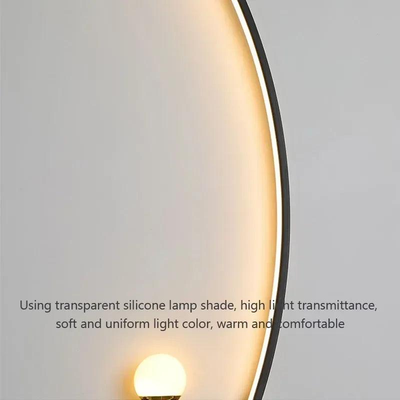 Wall Lamp LED Remote Control Home-Appliance Sconce For Living Room Bedroom Bedside Modern Indoor Decorative Lighting Luminaires