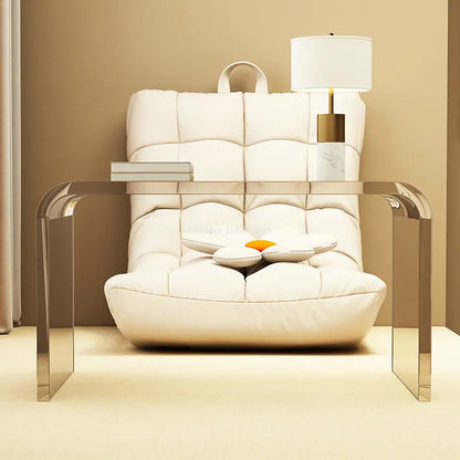 Transparent Acrylic Sofa Side Table Living Room Coffee Table Creative Floor Table With Magazine Rack Bedside Table For Bedroom