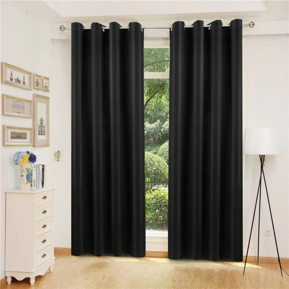 Modern Curtains Screen for Living Room High Shading Curtain 90% for Blackout Bedroom Curtain Thick Blinds Drapes Door Bathroom