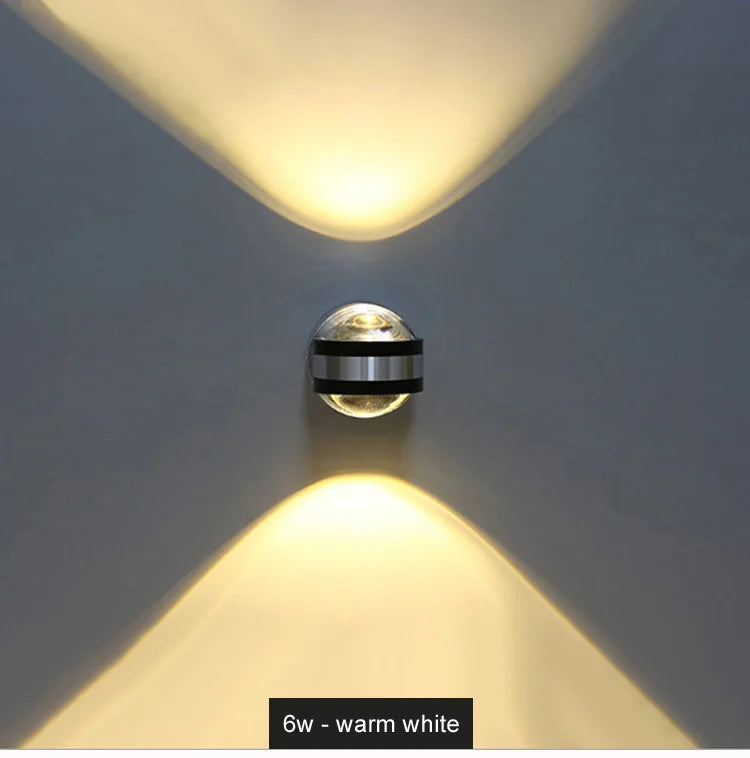 Up Down Wall Lamp LED Modern Indoor Hotel Decora Light Living Room Bedroom Bedside TV Background Aisle Wall Sconce Lighting