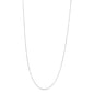 Sterling Silver 0.7mm Slim and Dainty Unisex 18" Inch Ball Bead Chain Necklace