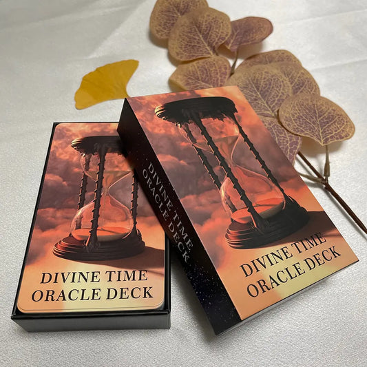 Divine Time Oracle Deck English Version Thick Tarot