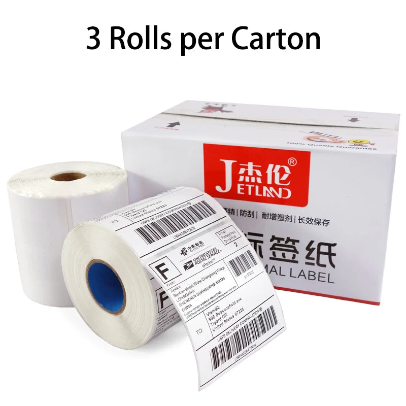 Jetland Thermal Shipping Labels