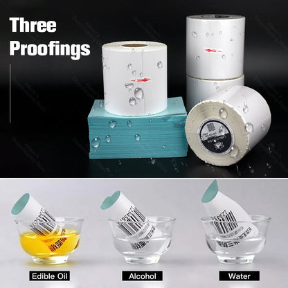 Thermal Label Paper Stand Sticker Rolls
