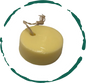 Reassuring Soap Bar. Wheat, Olive, and Almond Oil.