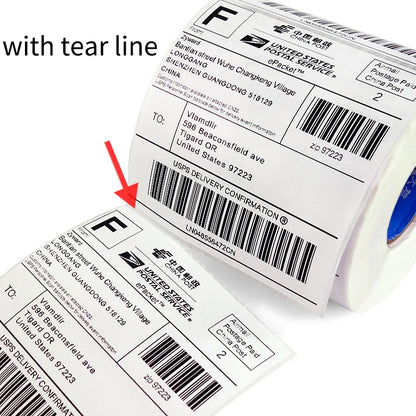 Jetland Thermal Shipping Labels